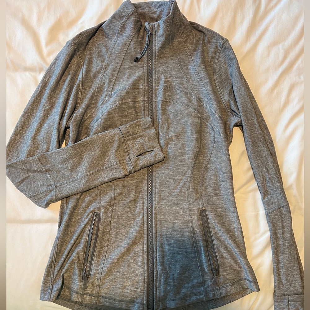 Grey lulu zip